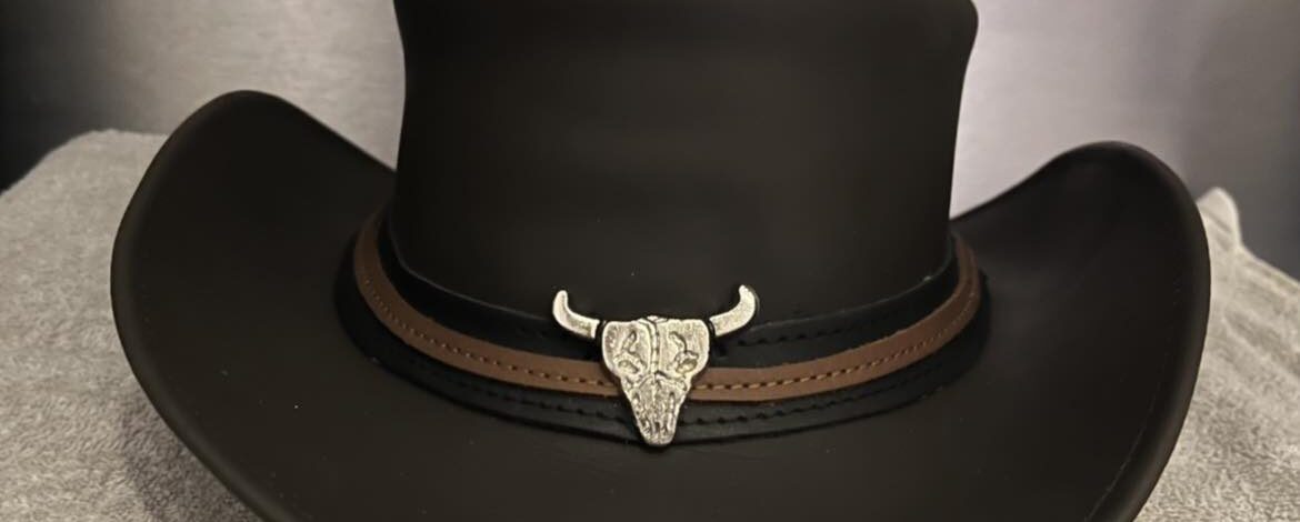 COWBOY HATS BUFFALO LEATHER ”STETSON COWBOY”